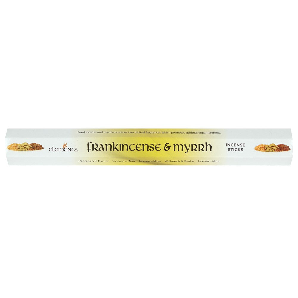 Pack of 20 Elements Frankincense and Myrrh Incense Sticks