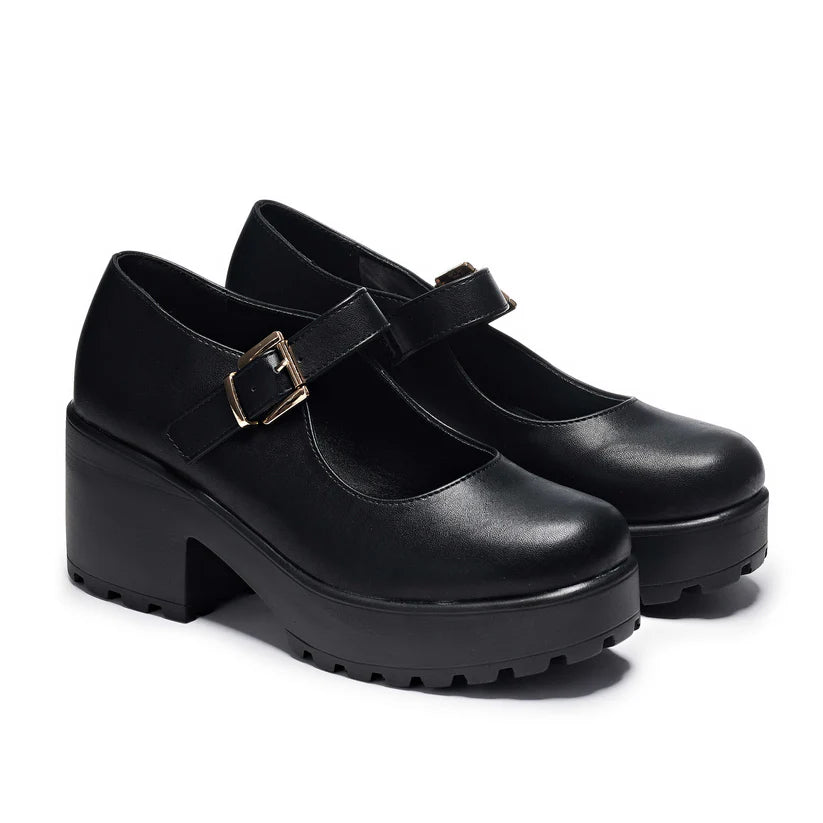 Women's platform mary jane shoes top