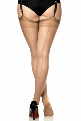 Fiore Marlena Seamed 20 Denier Stockings