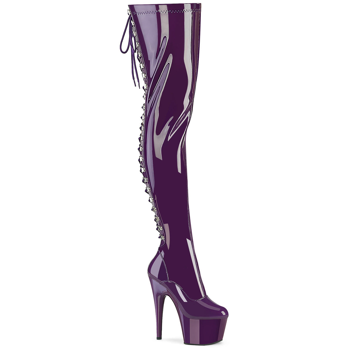 Pleaser Adore 3063 Purple Womens 7