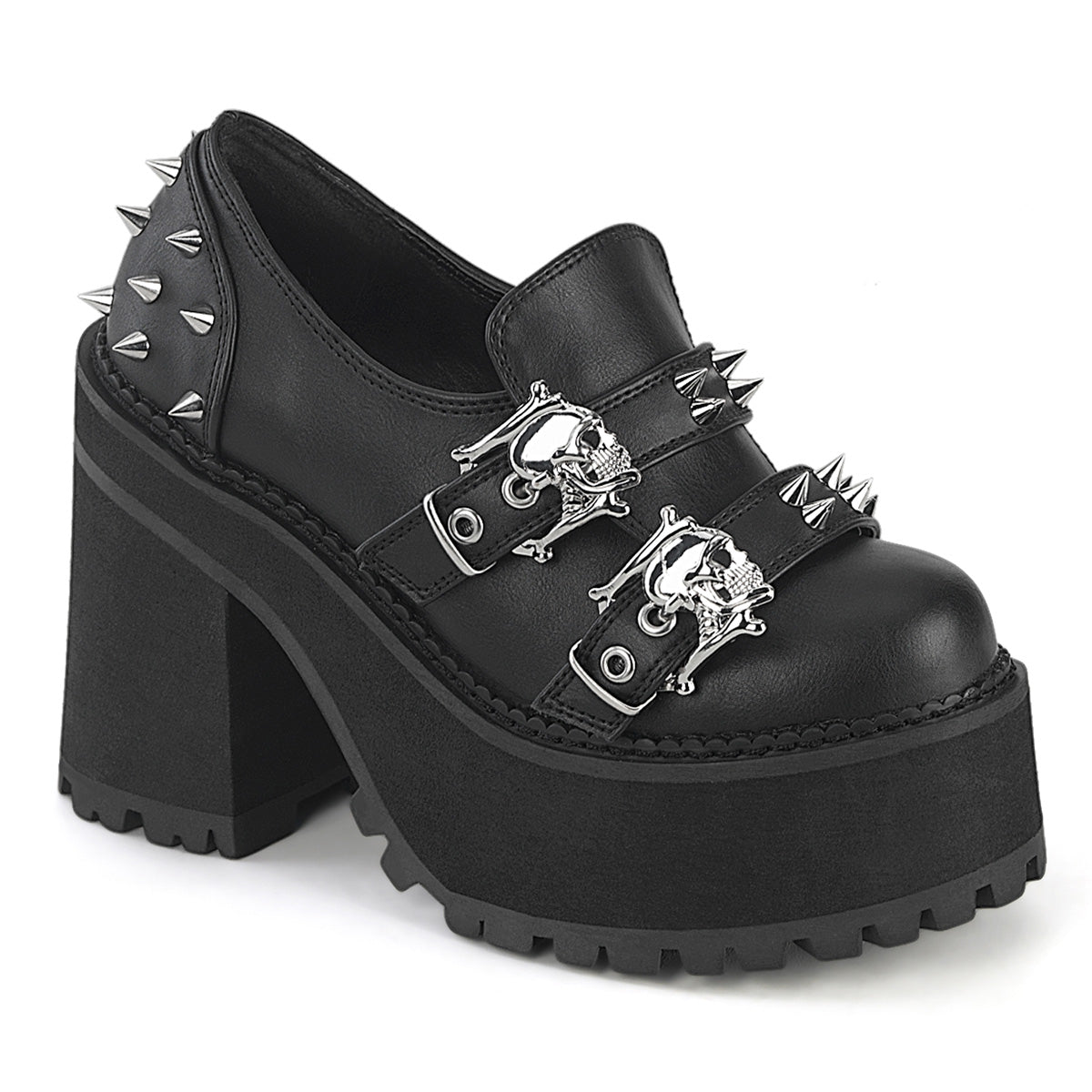 DemoniaCult Assault 38 Womens 4 3/4" Heel Shoes
