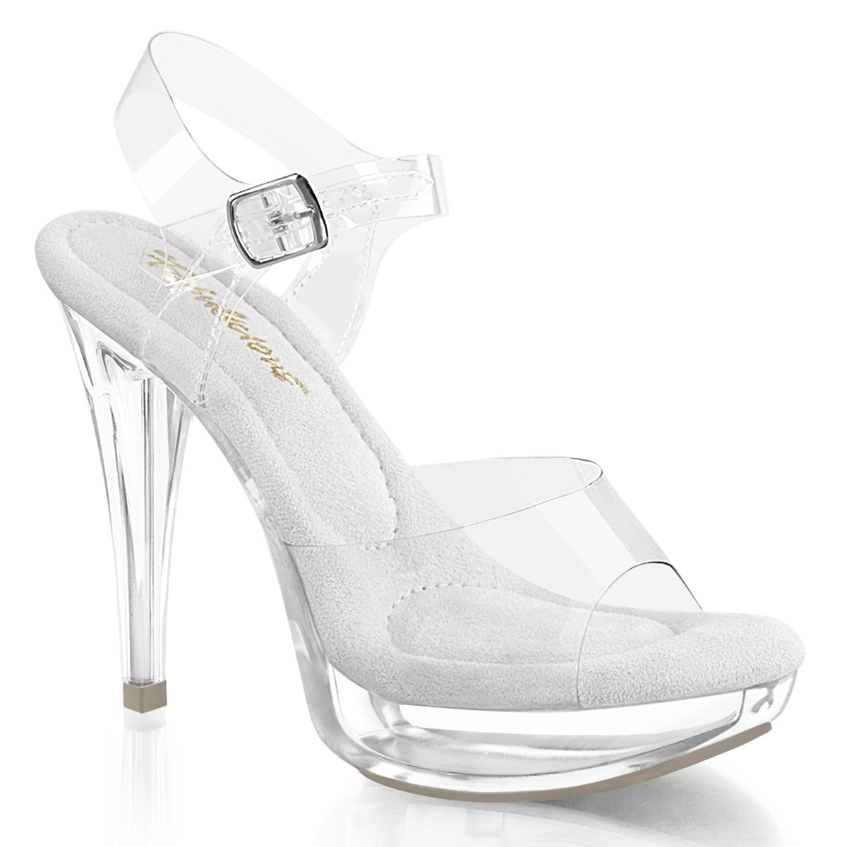 Clearance Fabulicious Cocktail 508 Clear/Clear Size 3UK/6USA