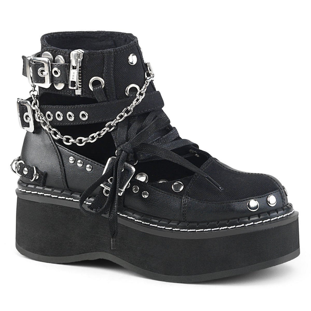 Clearance DemoniaCult Emily 317 Black Size 7UK/10USA
