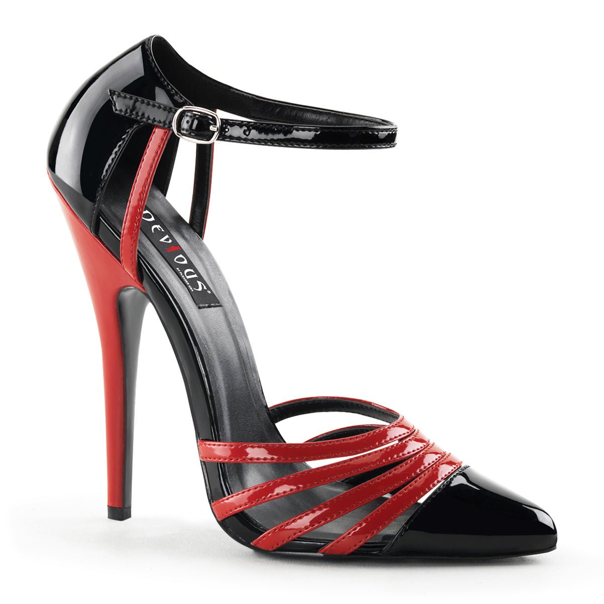Clearance Devious Domina 412 Black/Red Size 5UK/8USA