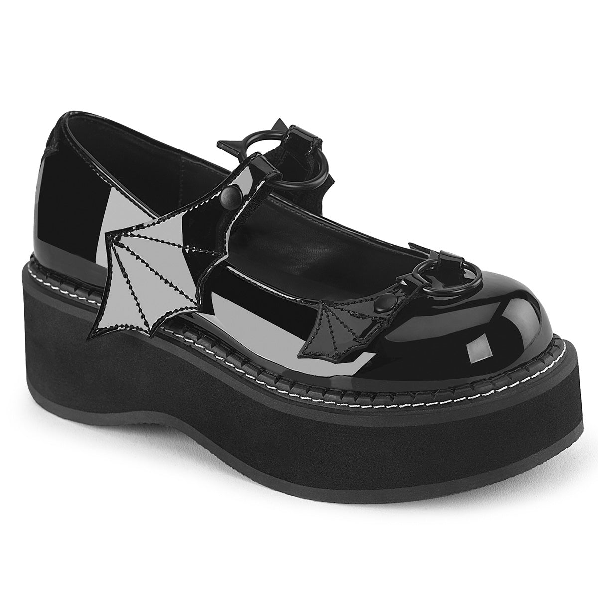DemoniaCult Emily 23 Womens Mary-Jane Shoes