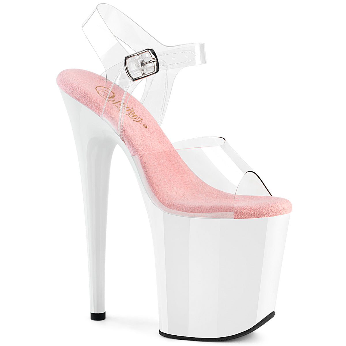 Pleaser Flamingo 808 8" Heel Pole Dancing Platform Sandals
