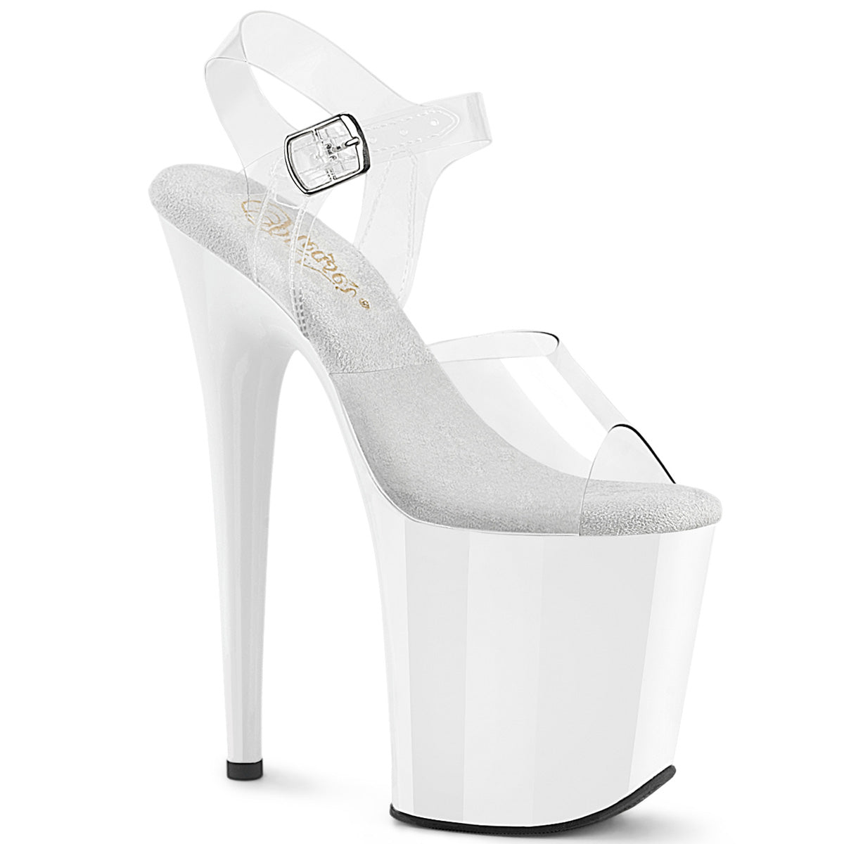 Pleaser Flamingo 808 8" Heel Pole Dancing Platform Sandals