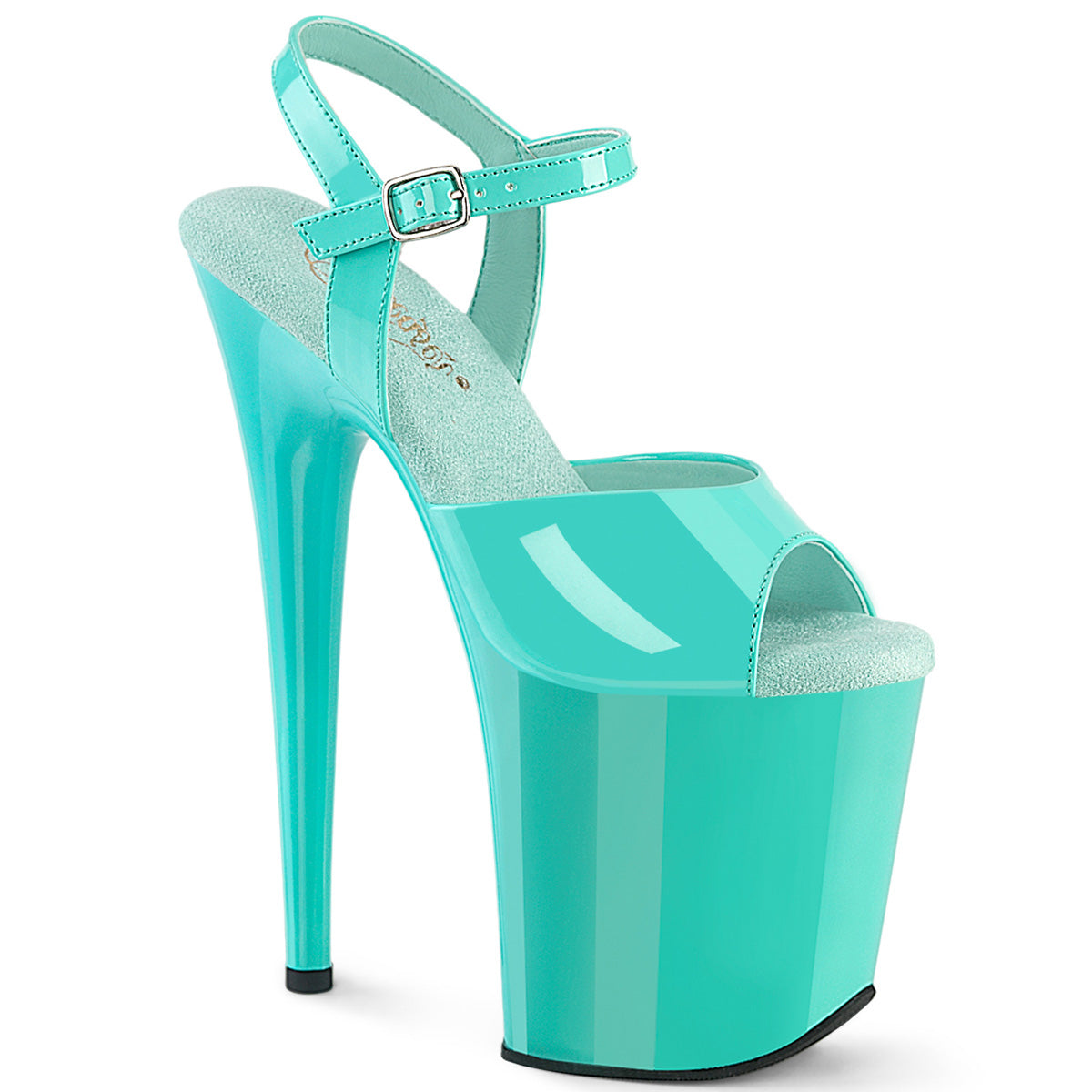 Pleaser Flamingo 809 Womens 8" Heel, Pole Dancing Platform Sandals