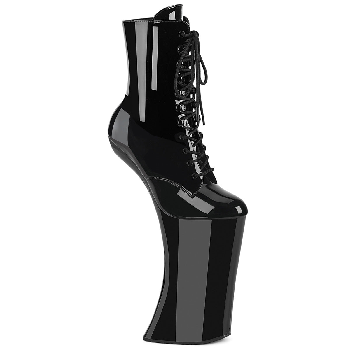 Pleaser Worship 1020 Womens 1Platform Front Lace Ankle Length