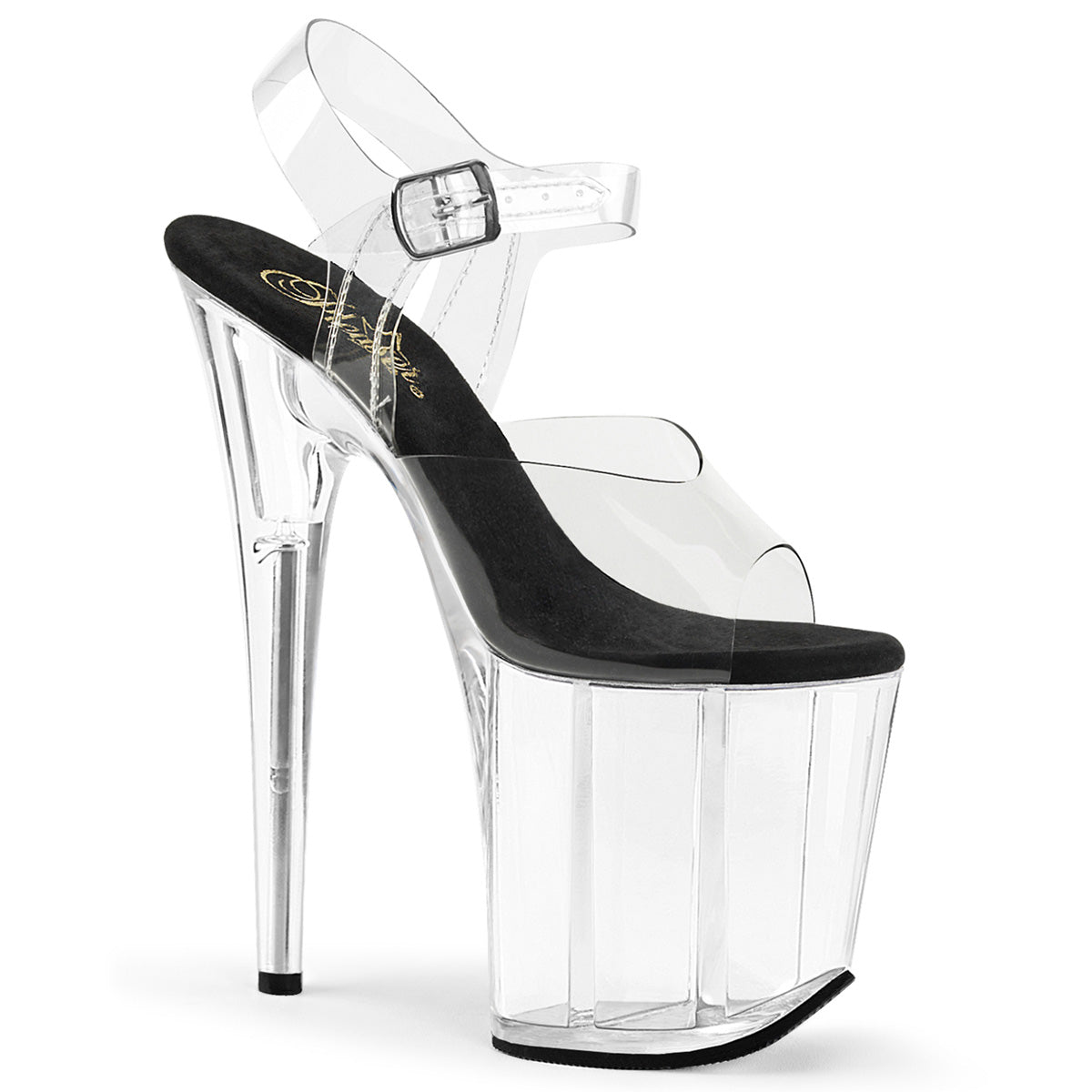 Pleaser Flamingo 808 8" Heel Pole Dancing Platform Sandals
