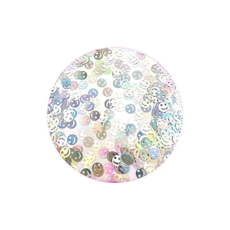 Stargazer Holo Smiley Shape Face, Eyes, Hair Glitter Shaker
