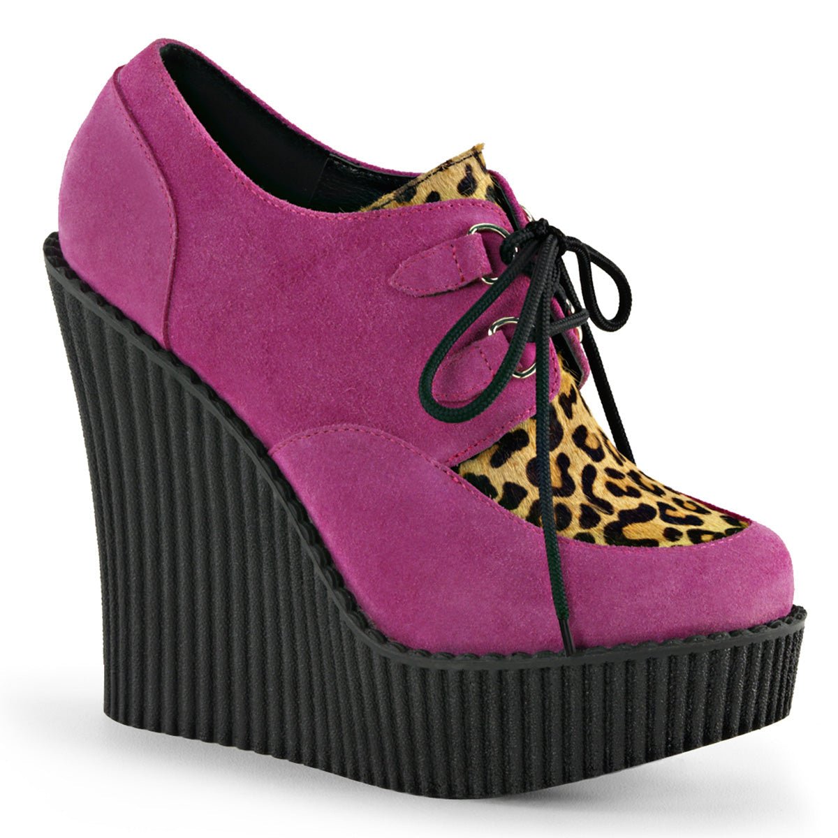 Clearance DemoniaCult Creeper 304 Hot Pink Size 4UK/7USA - From Clearance Sold By Alternative Footwear