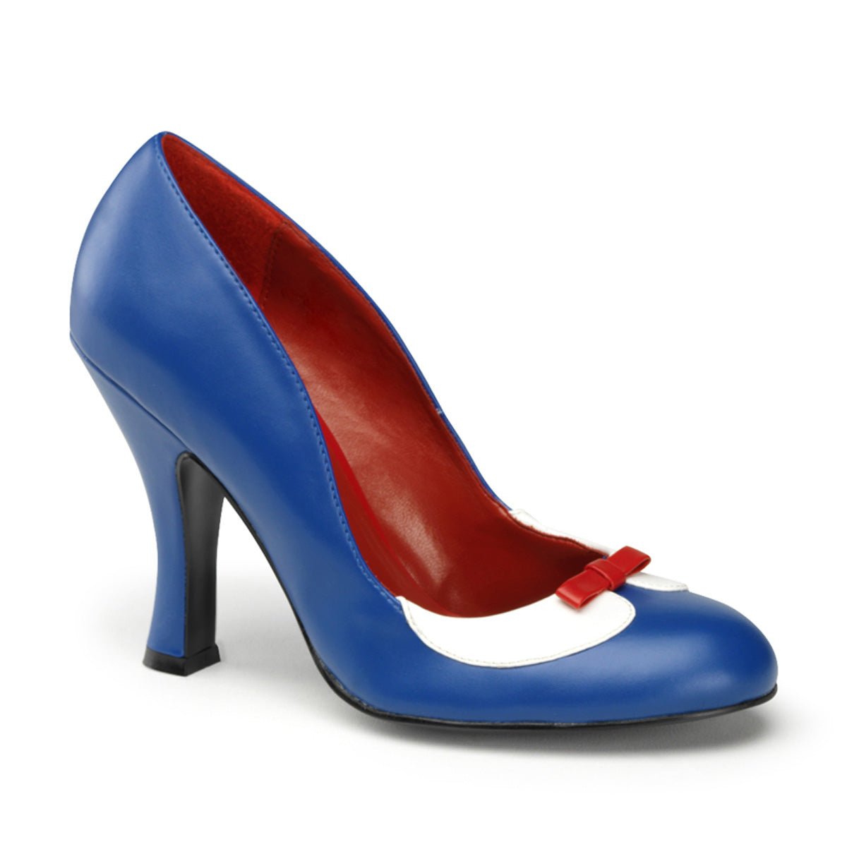 Clearance Pin-Up Couture Smitten Blue Size 5UK/8USA - From Clearance Sold By Alternative Footwear