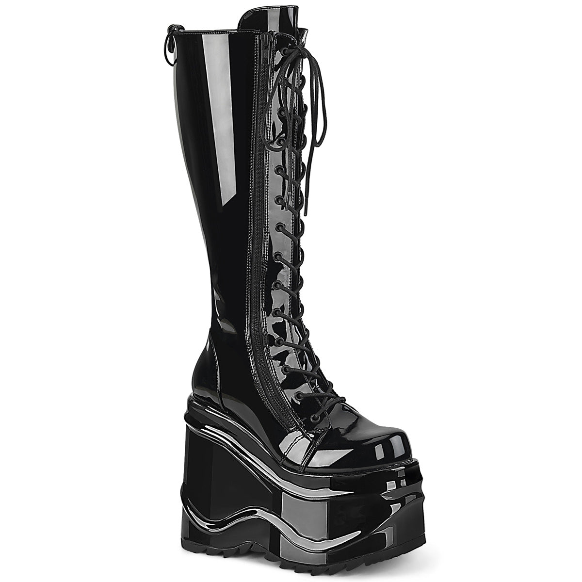 Knee High Boots Demonia Wave 200 DemoniaCult Wave 200 Womens