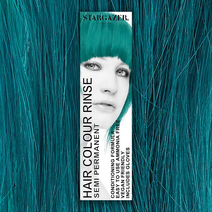 Stargazer Haarfarbe Tropical Green – Semi-permanent, 2 X 70 Ml | Pflegend, Ohne Ammoniak & Peroxid