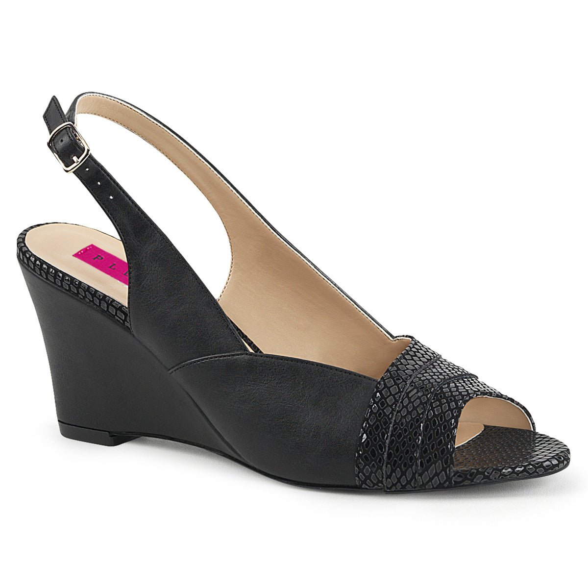 Pleaser sales wedge heels