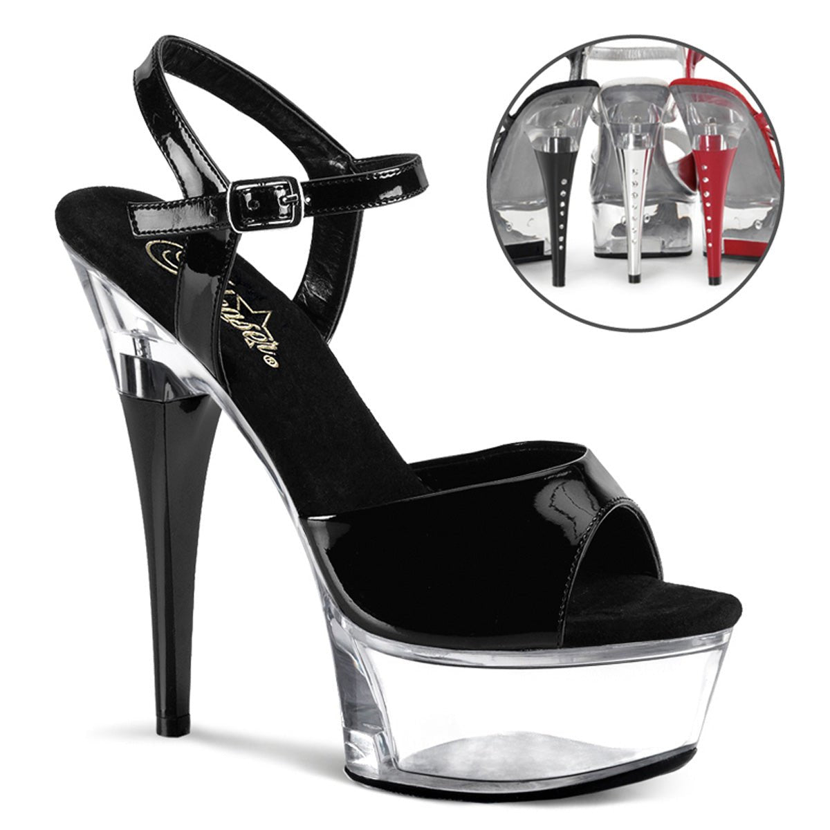Pleaser CAPTIVA 609 - From Pleaser Sold By Alternative Footwear