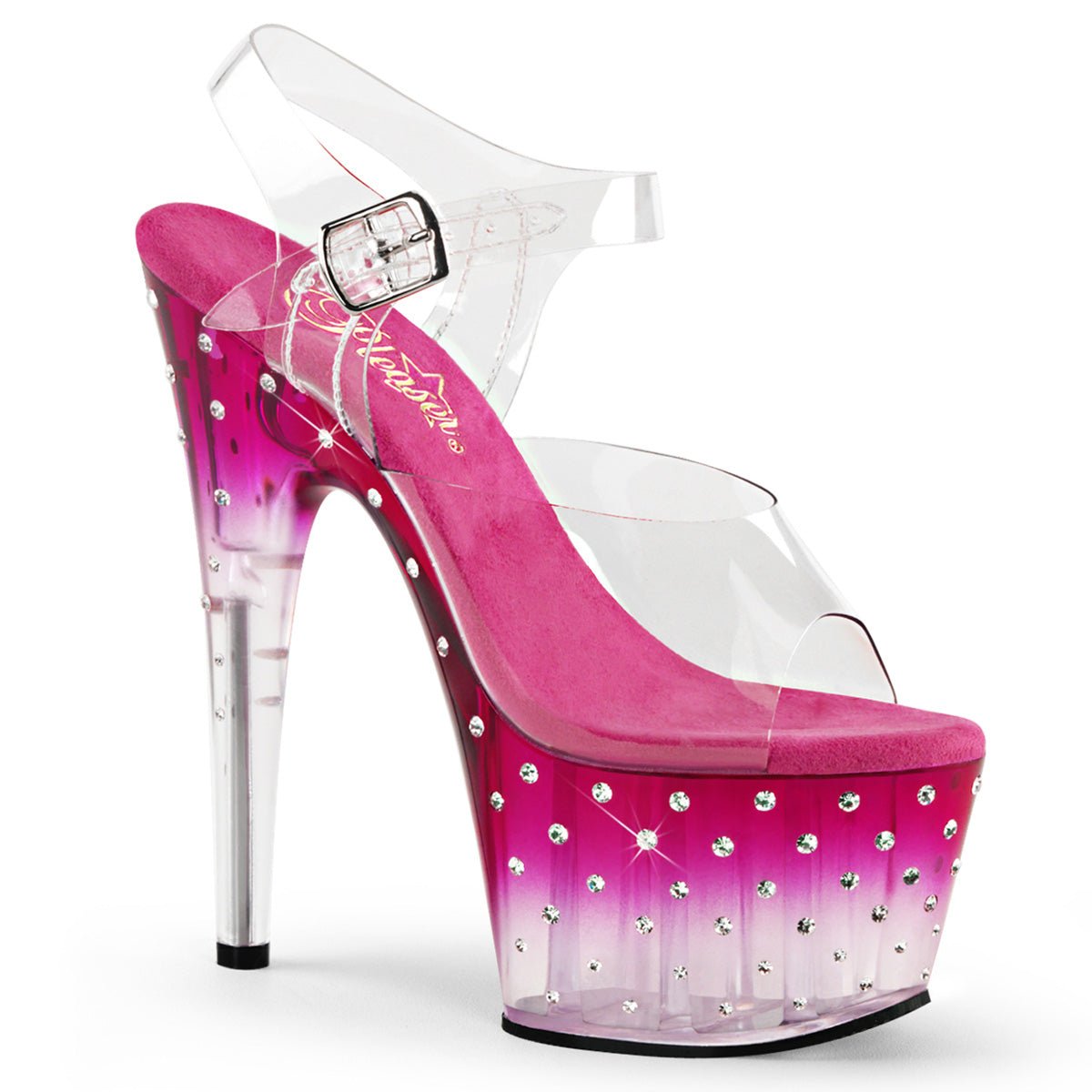 Pleaser STARDUST 708T - From Pleaser Sold By Alternative Footwear