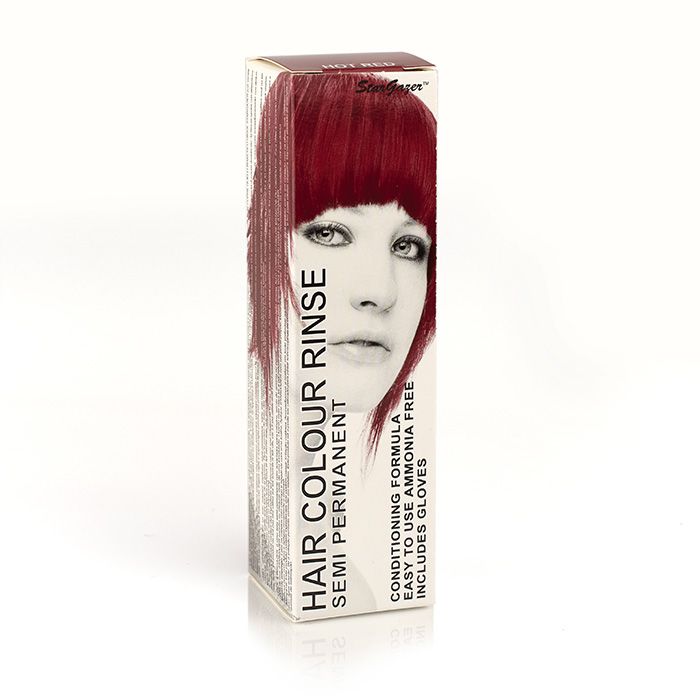 Stargazer Hot Red Semi Permanent Hair Colour