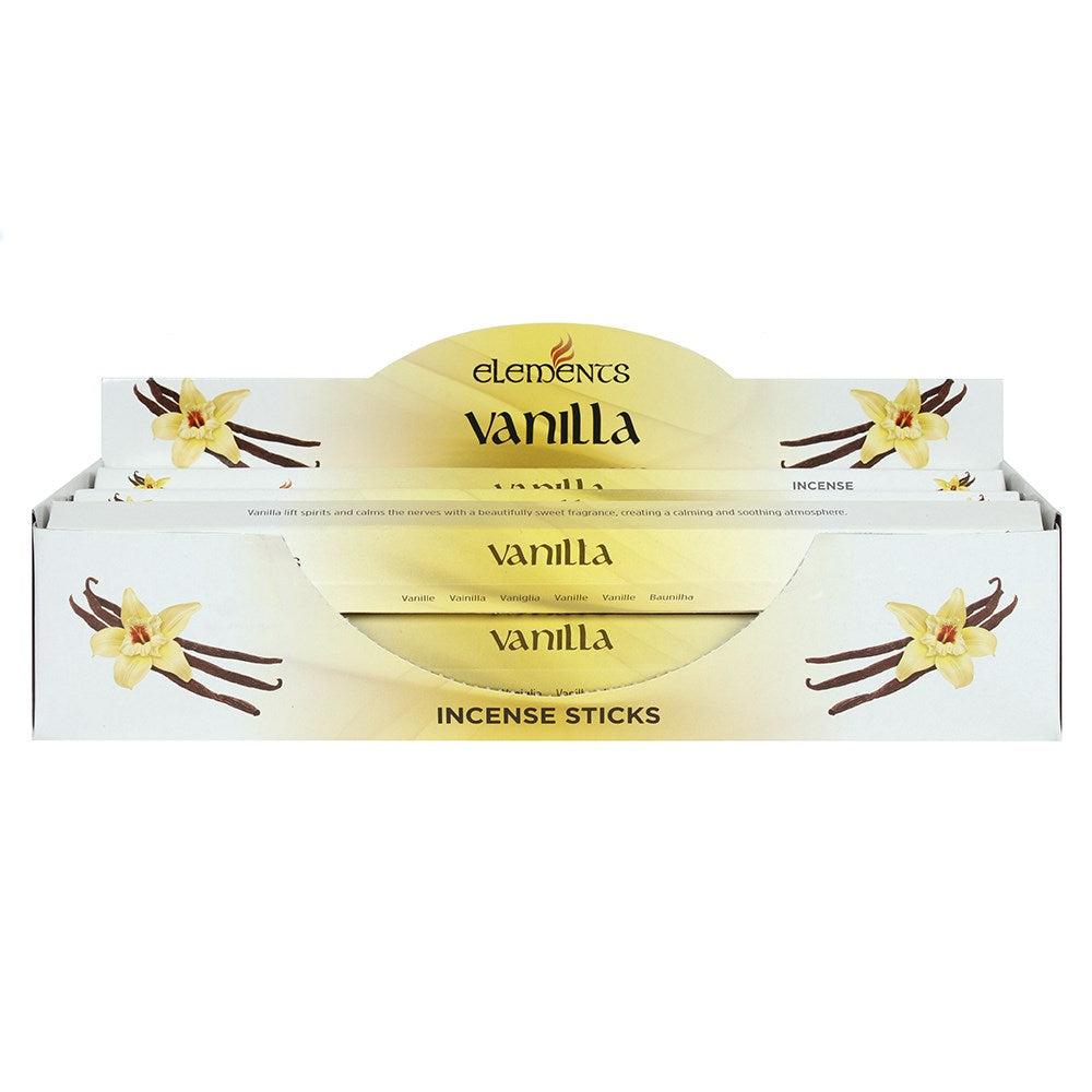 Pack of 20 Elements Vanilla Incense Sticks