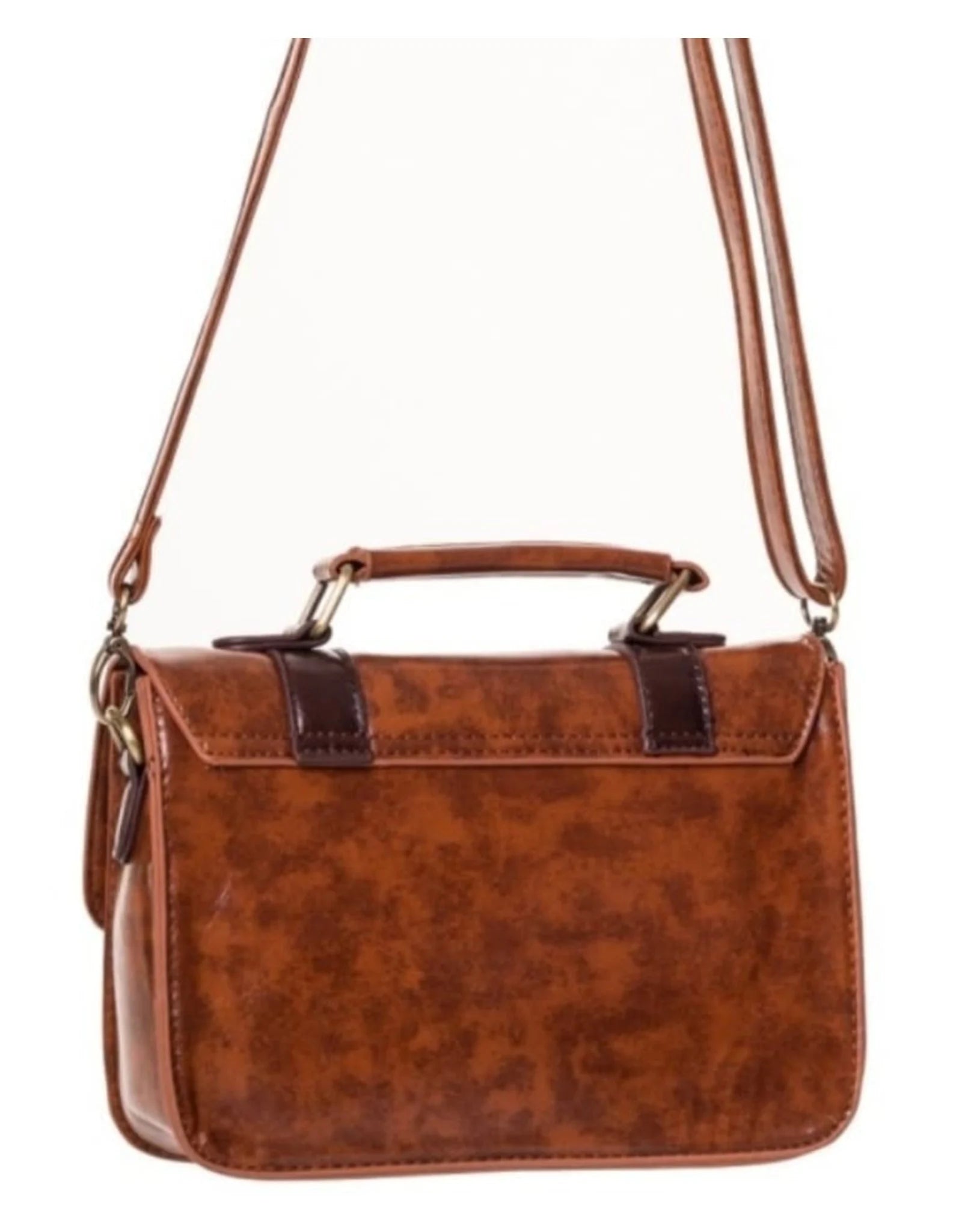 Banned Apparel BBN7051 Leila Retro Buckle Strap Shoulder Bag