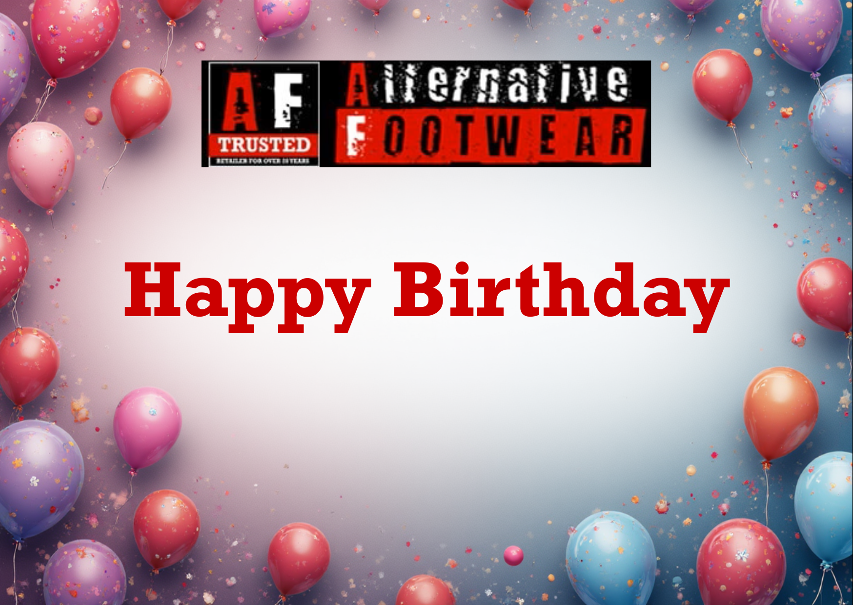 Alternative Footwear Gift Voucher