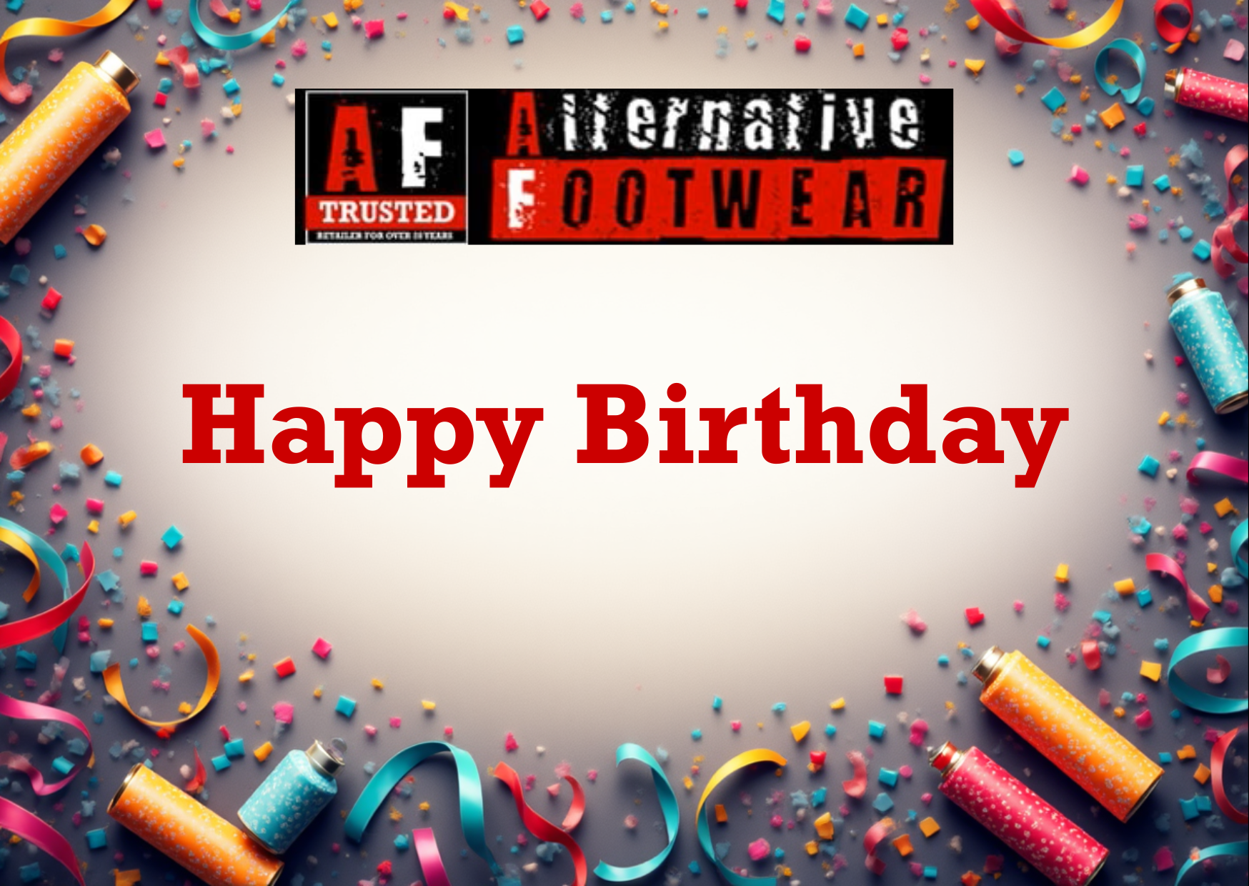 Alternative Footwear Gift Voucher