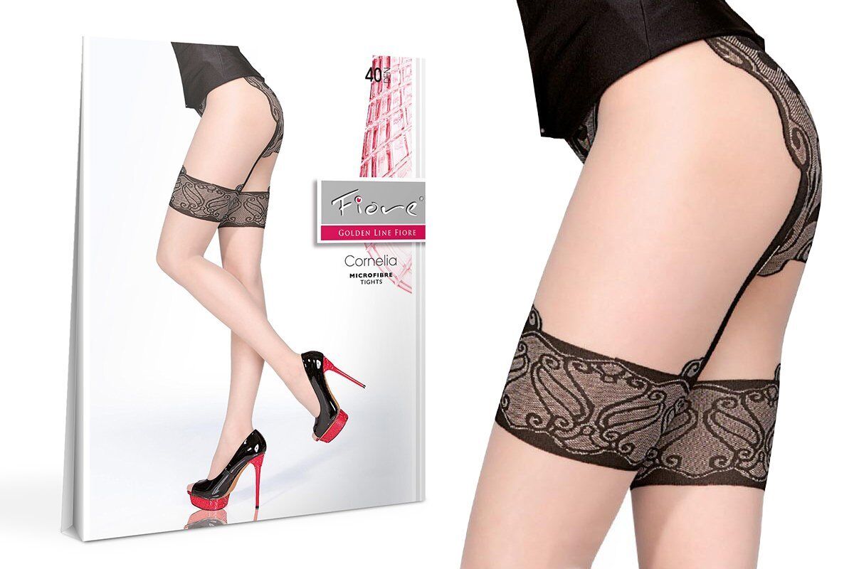 Fiore Cornelia Linen 20 Denier Illusion Tights