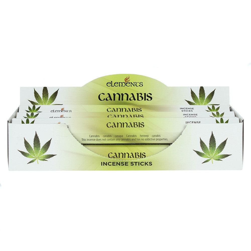 Pack of 20 Elements Cannabis Incense Sticks