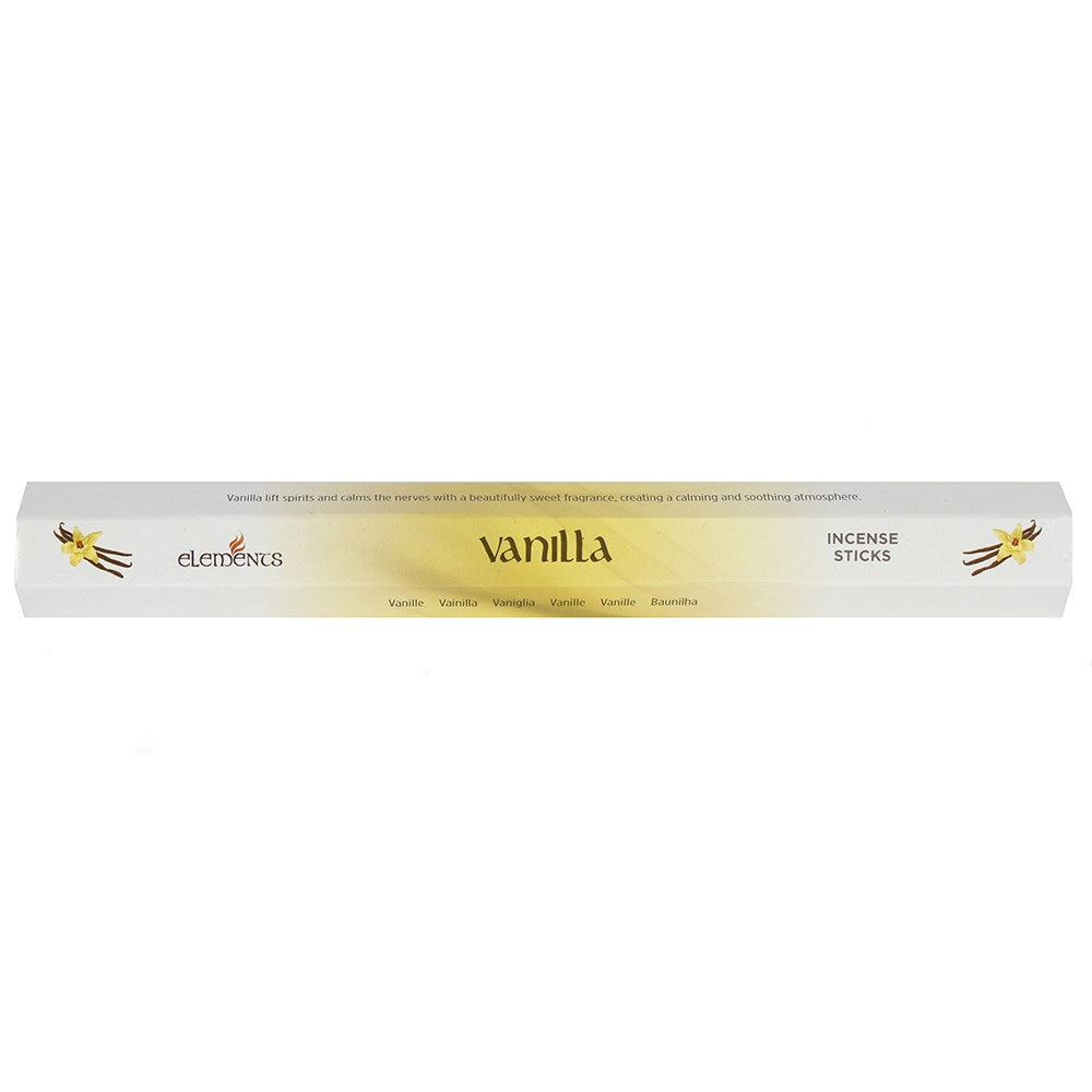 Pack of 20 Elements Vanilla Incense Sticks