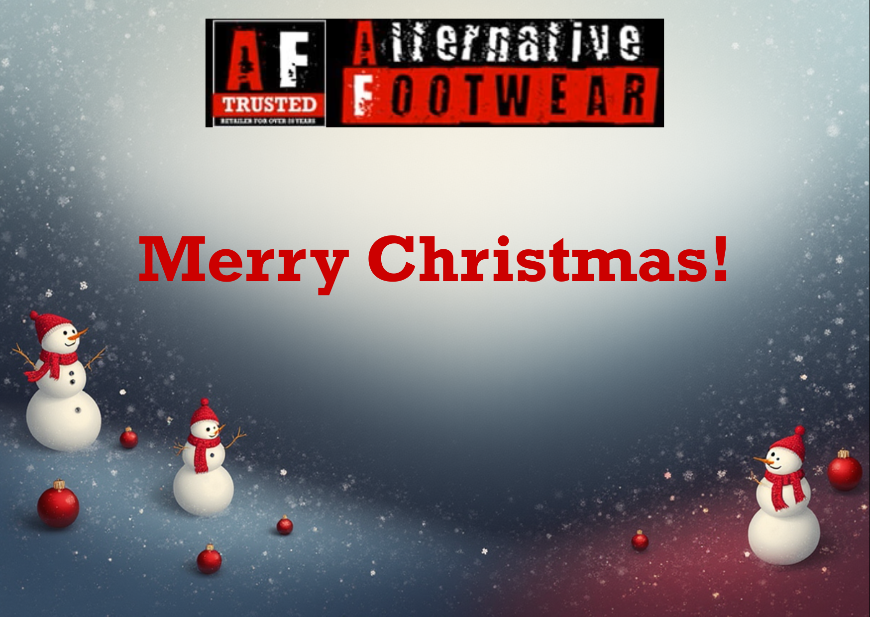 Alternative Footwear Gift Voucher