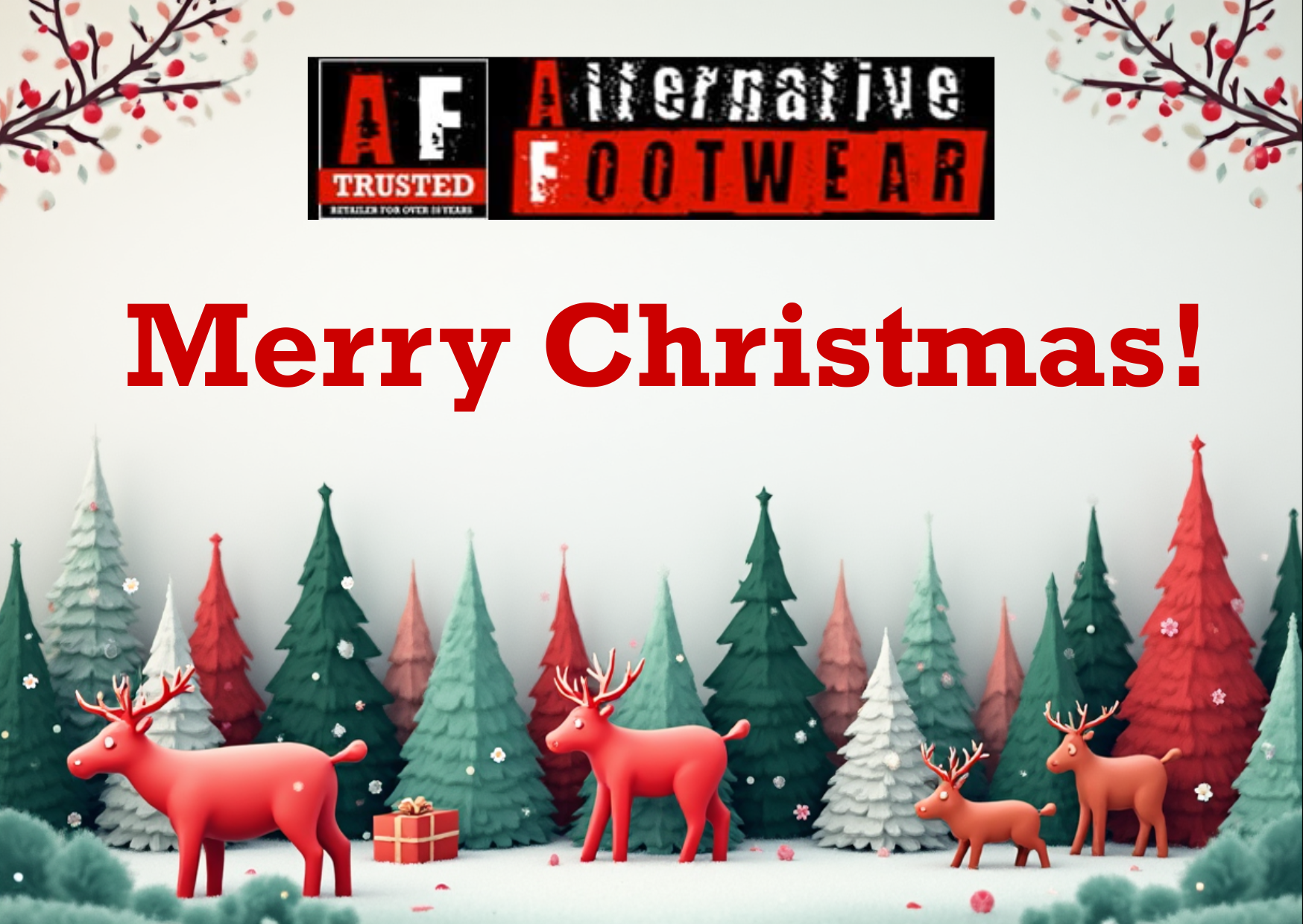 Alternative Footwear Gift Voucher