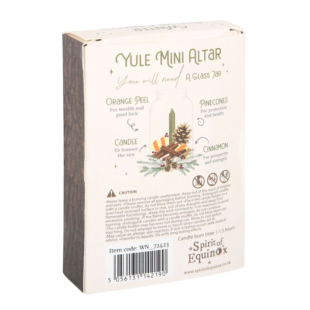 Pack of 12 Cedar & Pine Winter Ritual Spell Candles