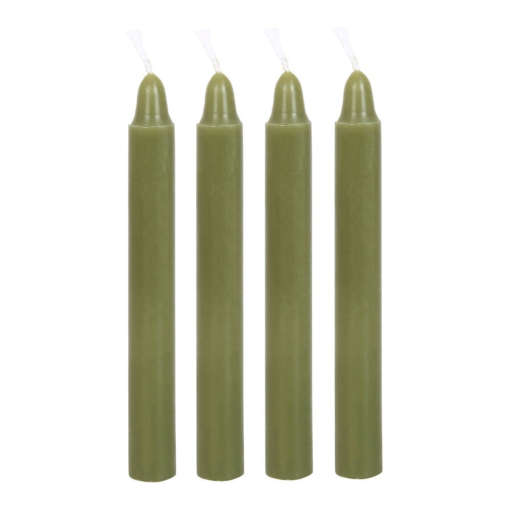 Pack of 12 Cedar & Pine Winter Ritual Spell Candles