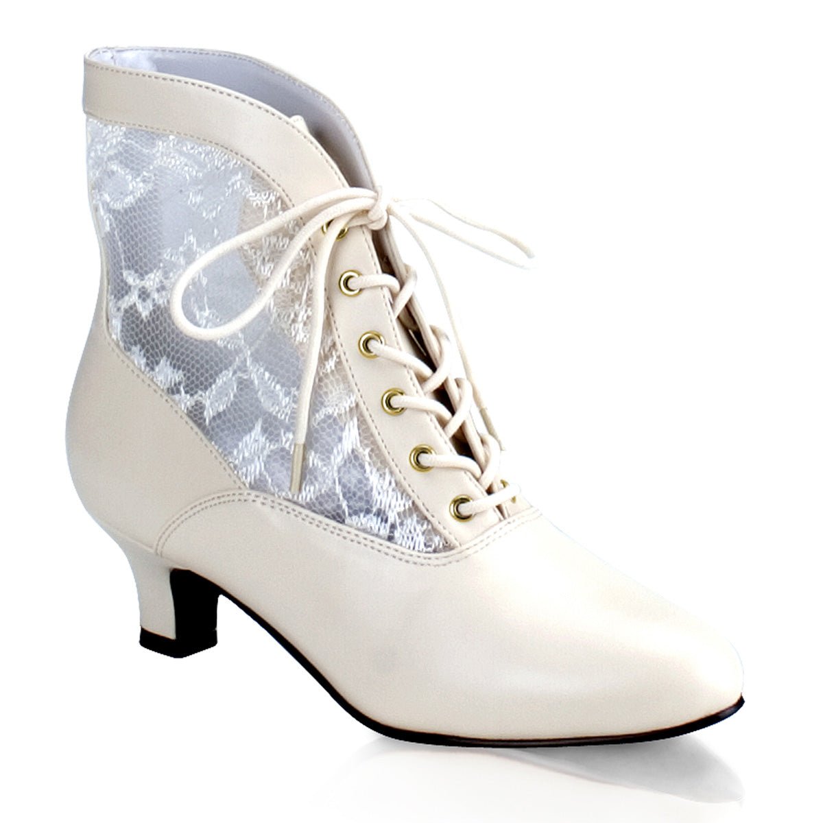 Clearance Funtasma Dame 05 Ivory Size 6UK/9USA - Alternative Footwear-Alternative Footwear