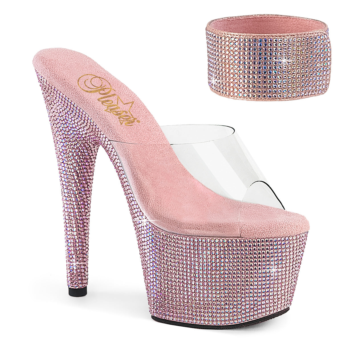 Pleaser BEJEWELED 712RS - From Pleaser Sold By Alternative Footwear