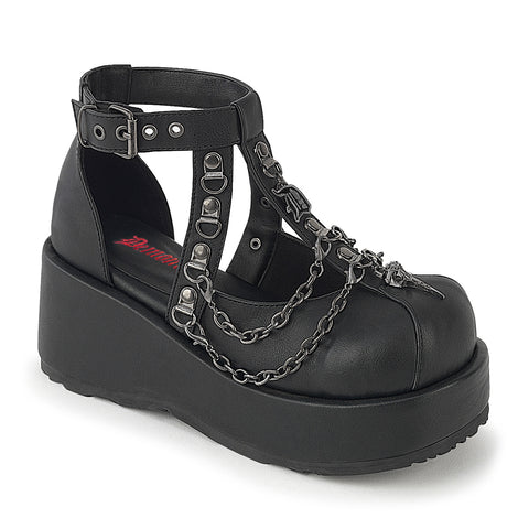 DemoniaCult Cubby 28 Womens 2 3/4" Platform Cage Shoes