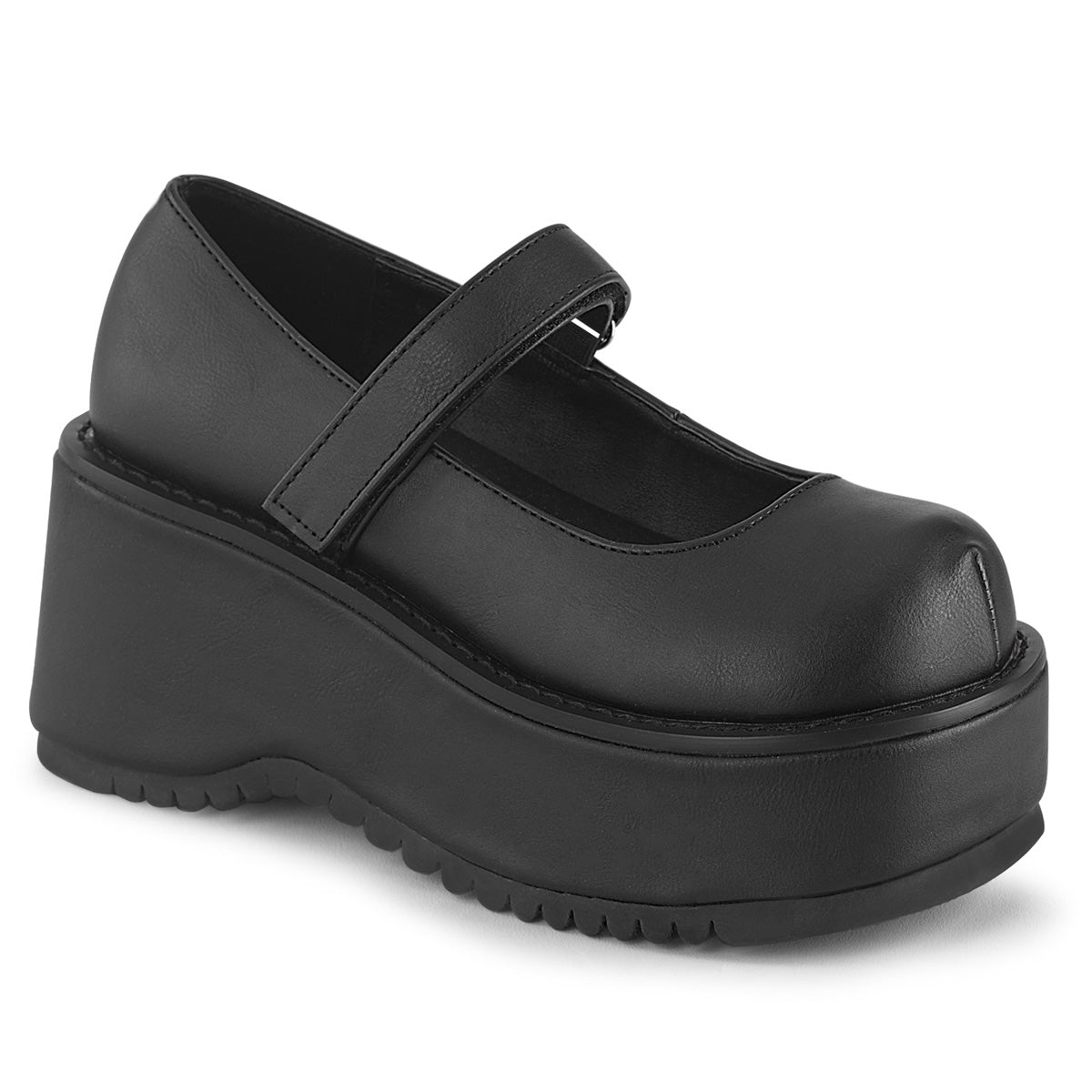 Clearance DemoniaCult Dollie 01 Black Matt Size 4UK/7USA