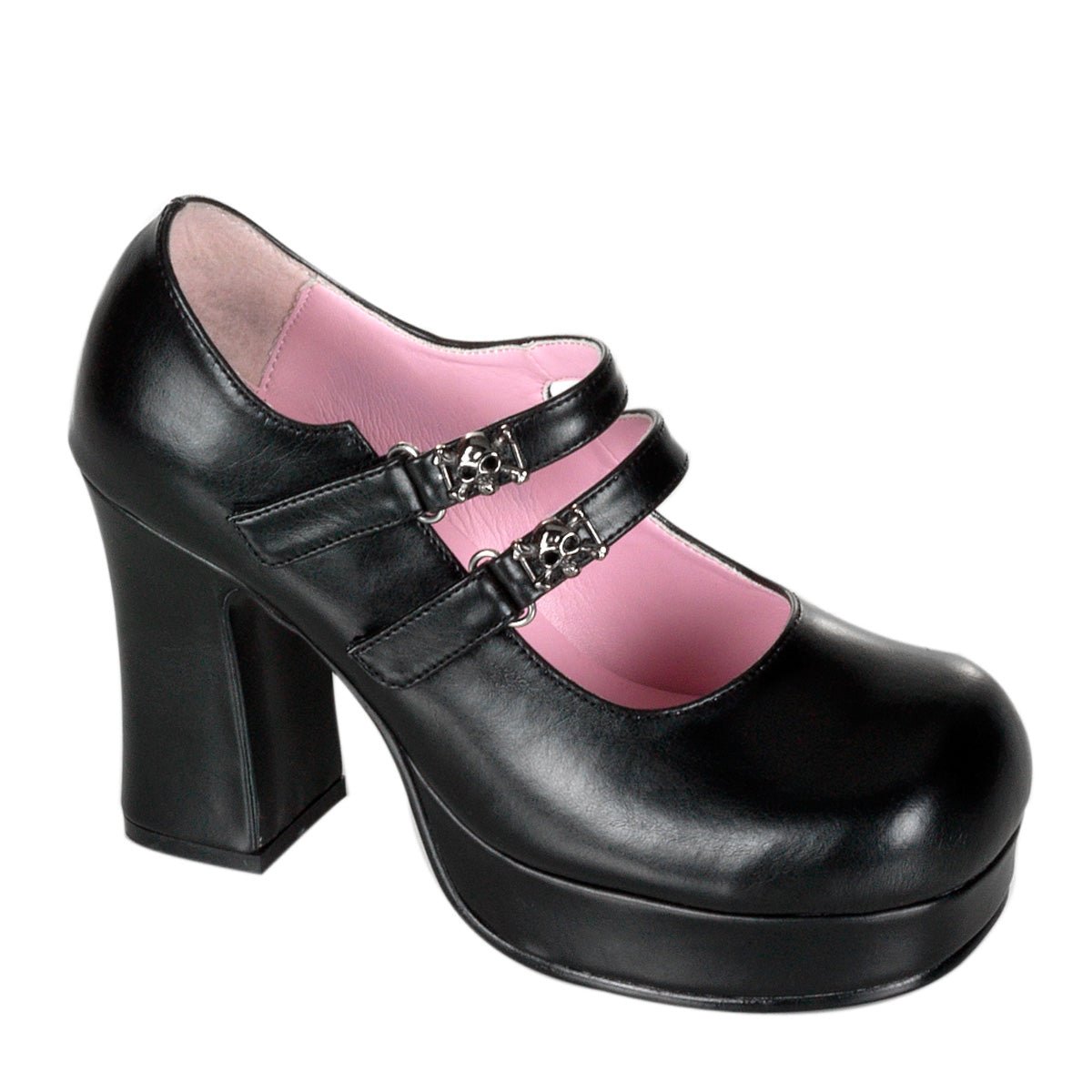 Clearance DemoniaCult Gothika 09 Black Matt Size 7UK/10USA