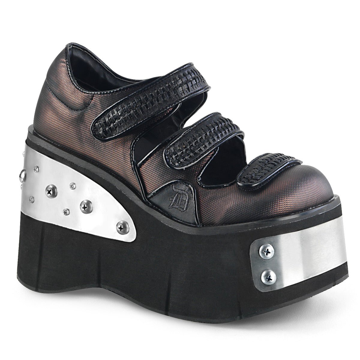 Clearance DemoniaCult Kera 13 Black/Pewter Size 2UK/5USA