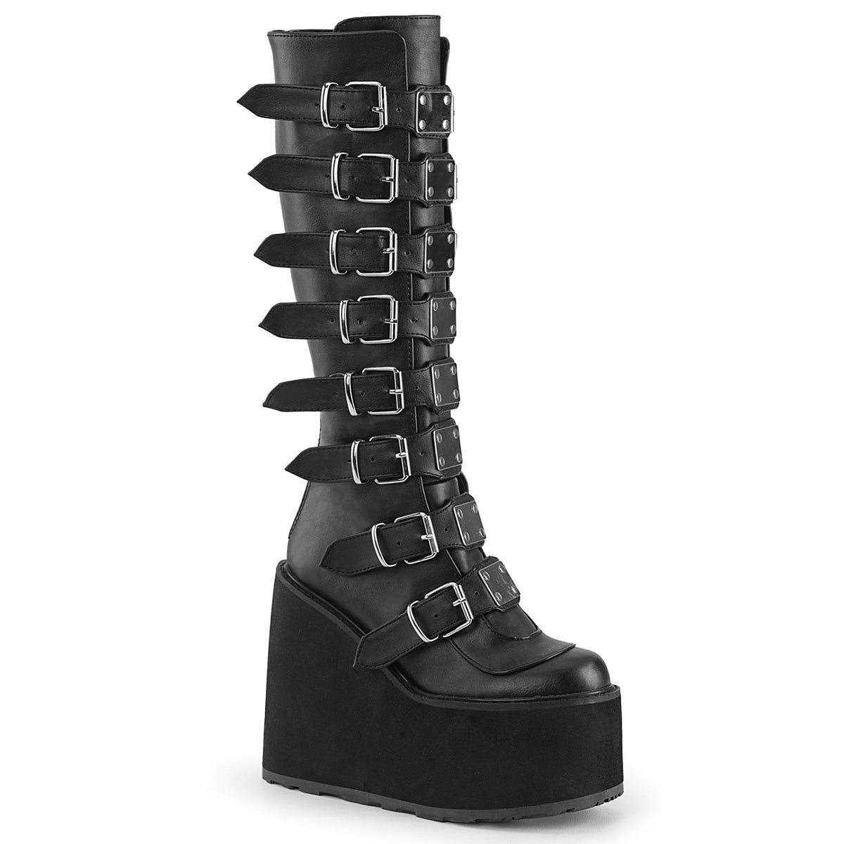 Clearance DemoniaCult Swing 815 Black Matt Size 7UK/10USA