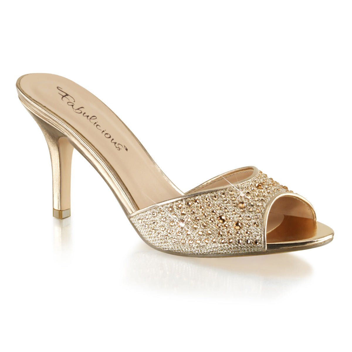 Clearance Fabulicious Lucy 01 Gold Size 4UK/7USA