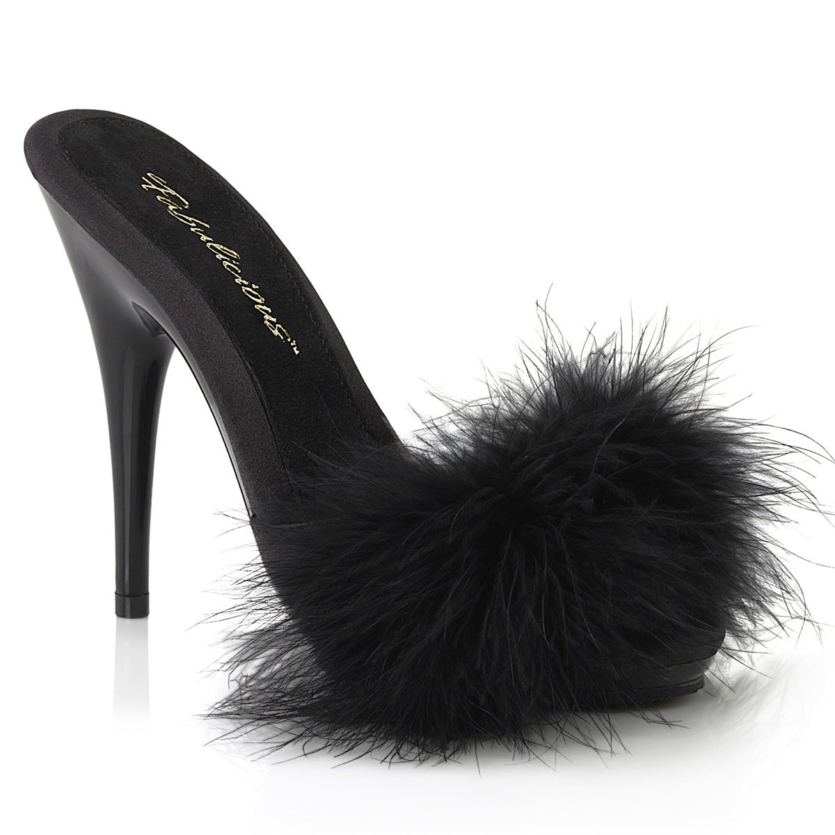 Clearance Fabulicious Poise 501F Black Size 8UK/11USA