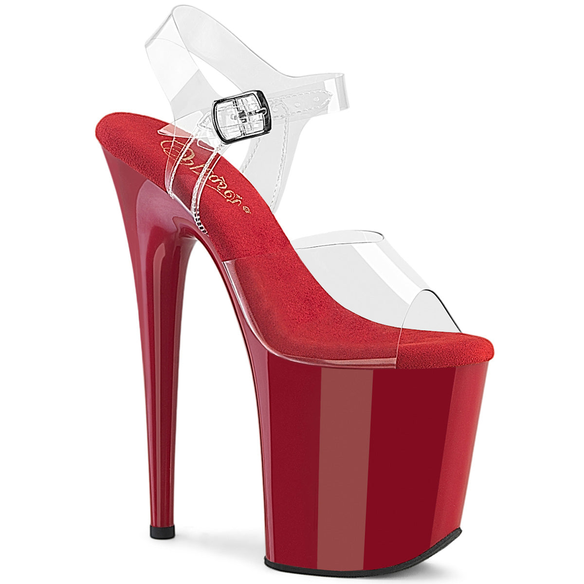 Pleaser Flamingo 808 Womens 8" Heel, Pole Dancing Platform Sandals