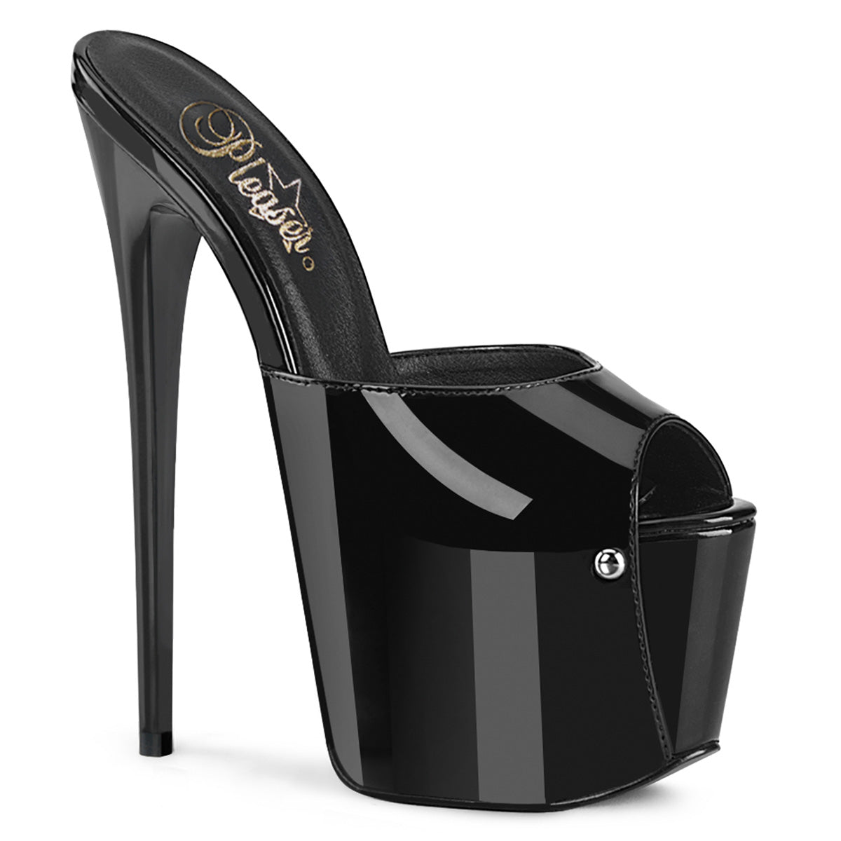 Pleaser Jubilant 01 Womens 7 Inch Heel, Platform Mules/Slip-Ons