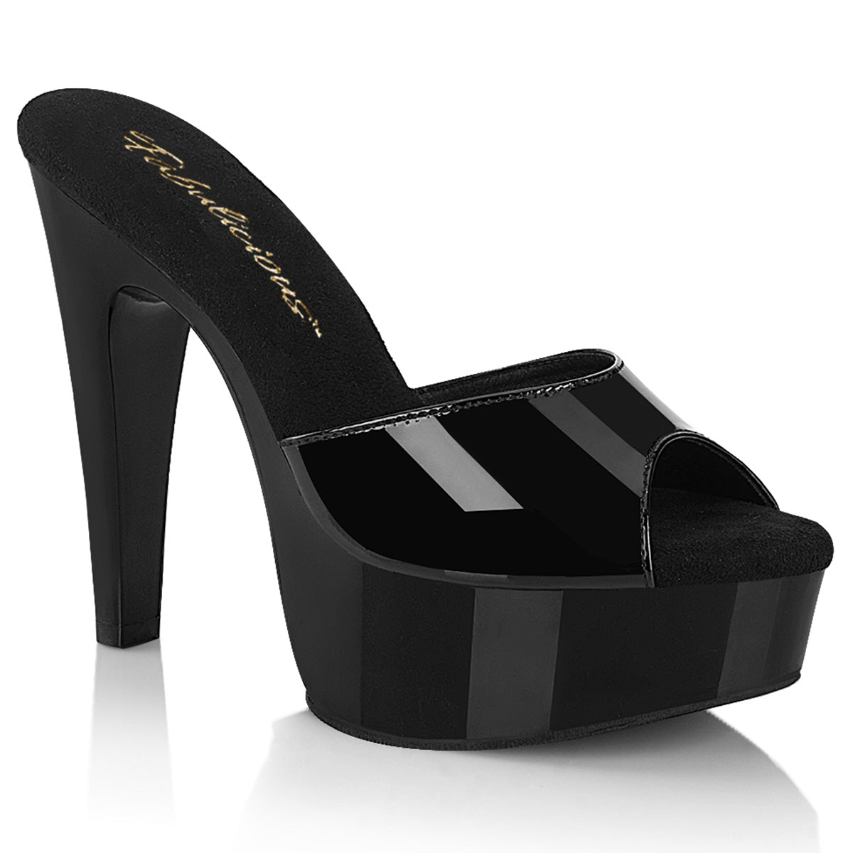 Fabulicious Martini 501 Womens 5 Inch Heel, Mules/Slip-Ons