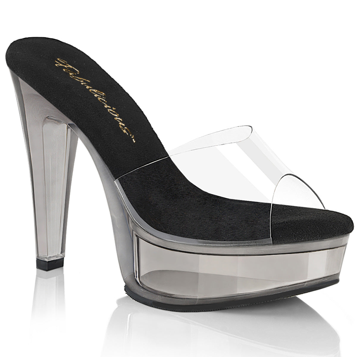 Fabulicious Martini 501 Womens 5 Inch Heel, Mules/Slip-Ons