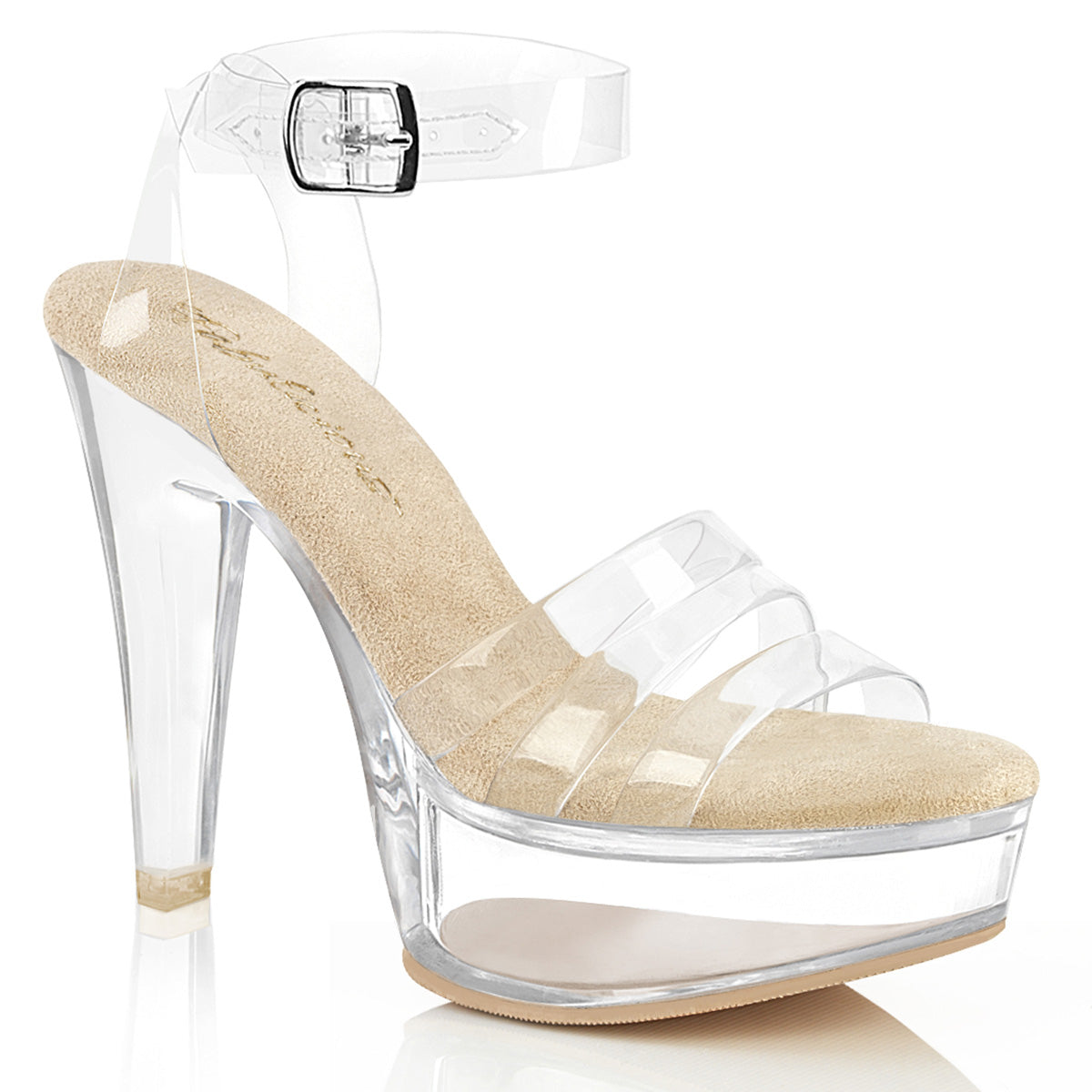 Fabulicious Martini 505 Womens 5 Inch Heel, Strappy Sandals