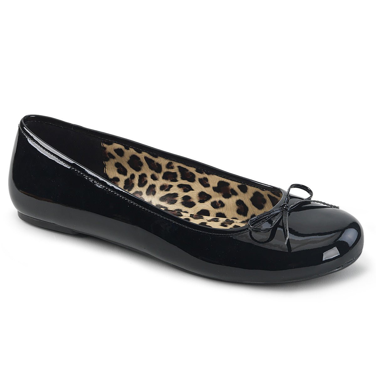 Clearance Pleaser Pink Label Anna 01 Black Patent Size 10UK/13USA