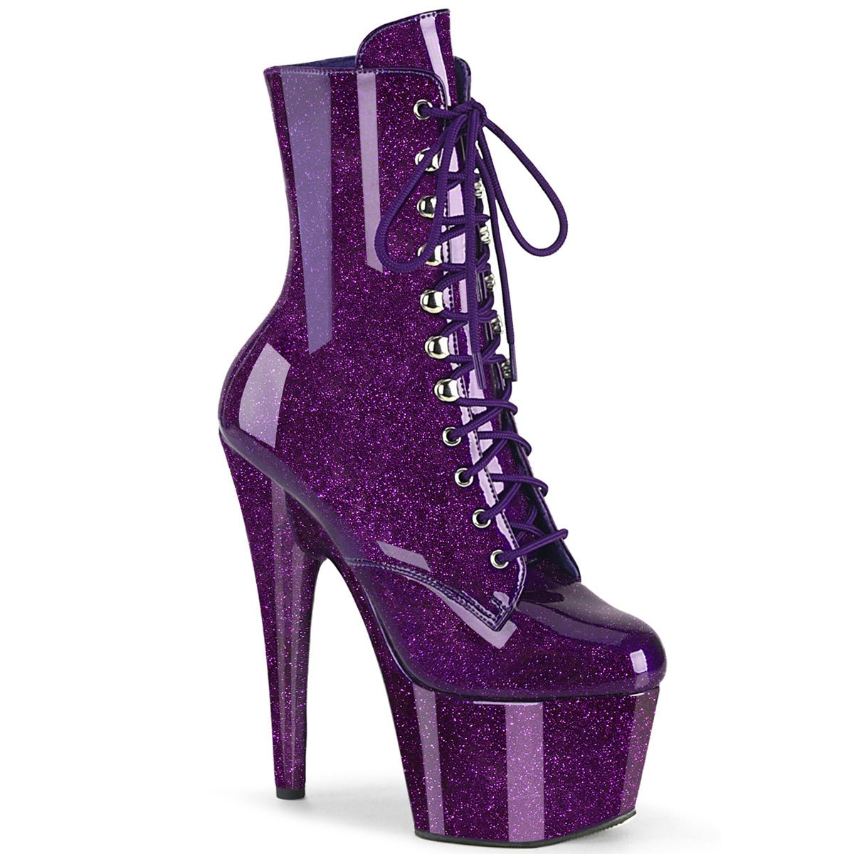 Clearance Pleaser Adore 1020GP Purple Size 6UK/9USA